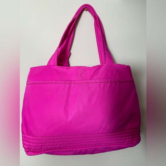 Kate Spade Nylon shoulder bag in bright pink. EUC - Picture 10 of 16